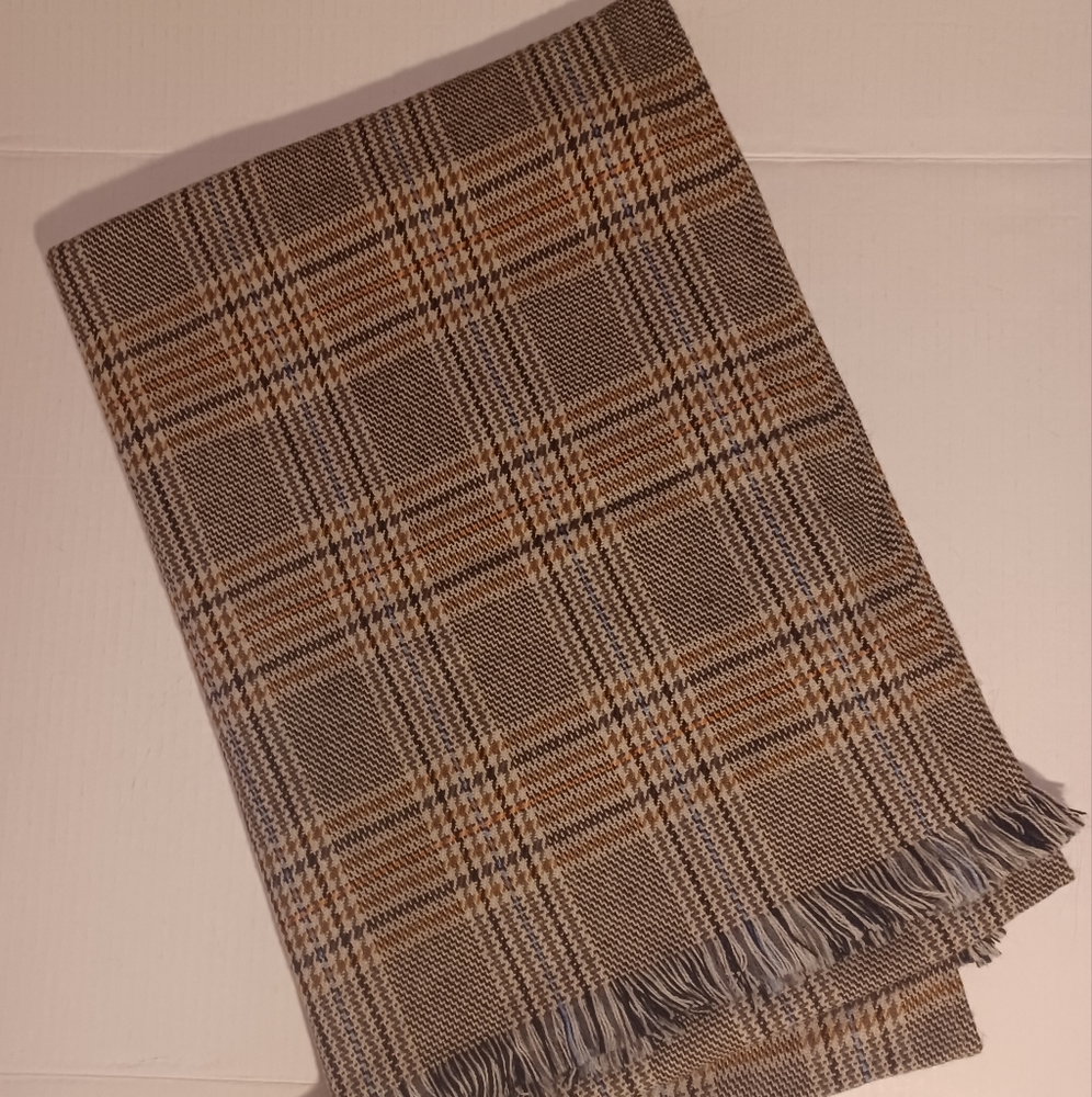 Buffalo Check Plaid Print Blanket Scarf